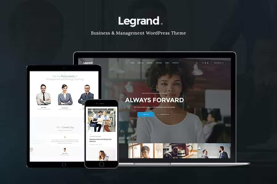 LEGRAND – A MODERN MULTI-PURPOSE BUSINESS WORDPRESS THEME